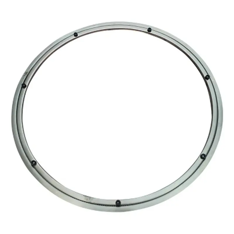 Quiet Solid Anti Skid Soft Rubber Tips ADVANCED Stainless Steel 304 Material Lazy Susan Turntable Base for Round Table Wheel Swivel  (9)