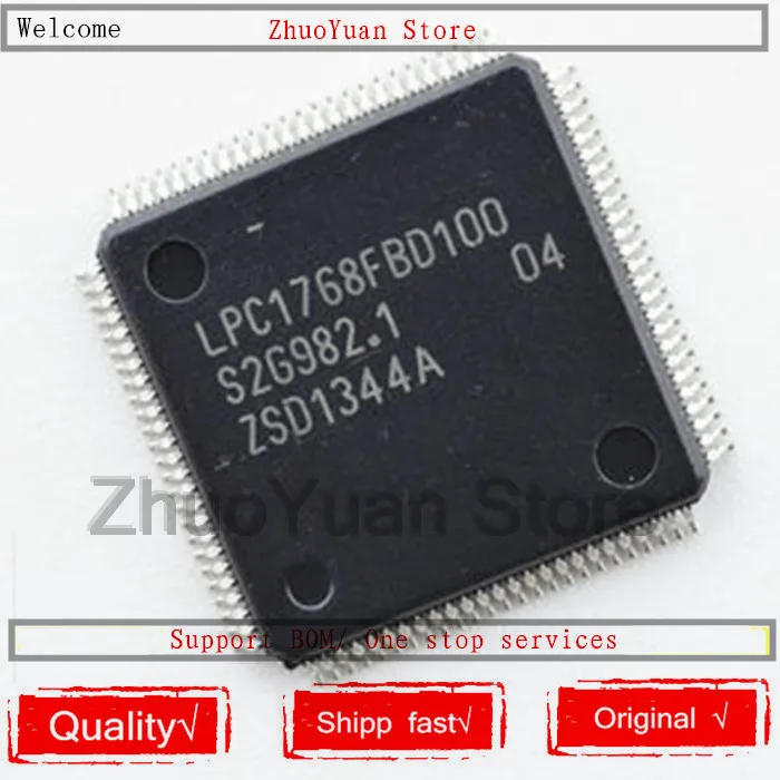 1 шт./лот новый оригинальный LPC1768FBD100 LPC1768 LPC1768FBD LQFP100 микросхема | Электроника