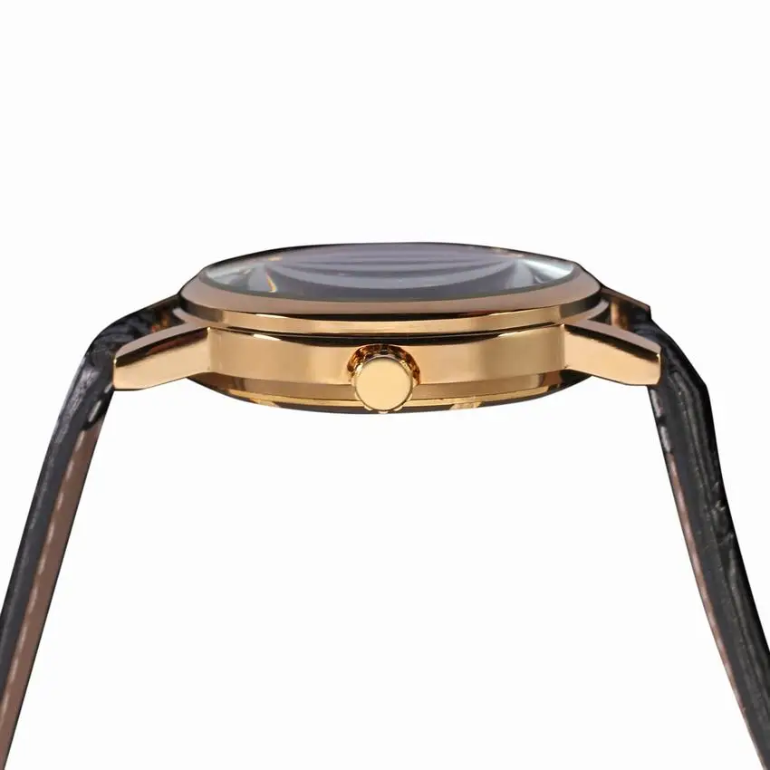 WINNER часы для женщин механические часы лучший бренд класса люкс Золотой Скелет Кожаный ремешок элегантные женские наручные часы