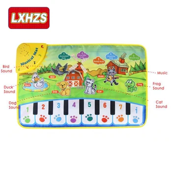 

2018 New baby musical carpet Children Play Mat baby Piano Music gift baby educational mat Electronic toys Best Gifts for kids
