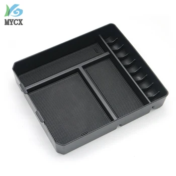 

Non-Slip Central Armrest Container Stowing Box Refrigerator Cover Mat For toyota Land Cruiser Prado FJ120 FJ150 120 Accessories