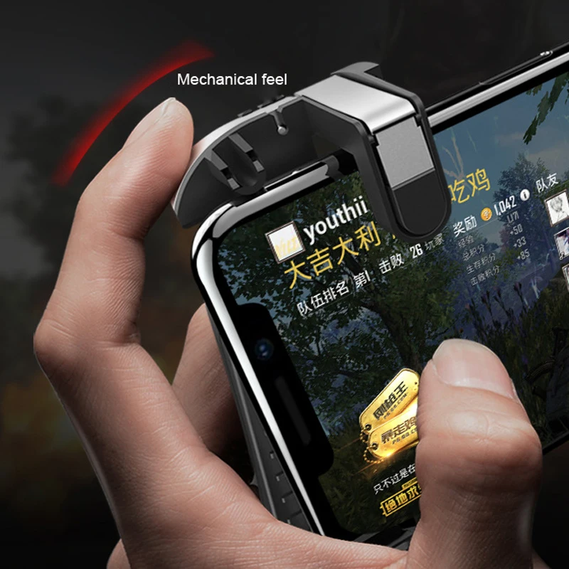 Pubg Controller Gamepad Pubg Trigger for Iphone Android Heat Sink for Mobile Phone Shooter Trigger Fire Button Gamepad
