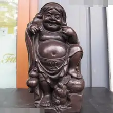 Песня voge Gem s7242 15 Китайский Чистая Бронзовый Медь статуя Лю Хай игровые деньги жаба статуя