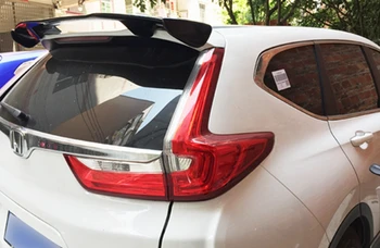 

Car Styling ABS Plastic Unpainted Primer Color Rear Trunk Boot Lip Wing Roof Spoiler Fit For Honda CRV CR-V 2017 2018