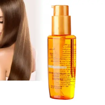 

Wash Free Hair Care Essential Oil Damaged Hair Repair Moisturizing Hair Protect Serum Massage Relaxation v
