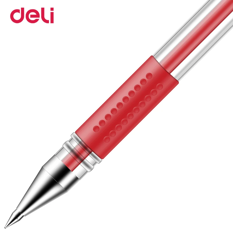 Канцелярские товары Deli 3 шт. гелевая ручка 0 5 мм шариковая цвета Обучающие