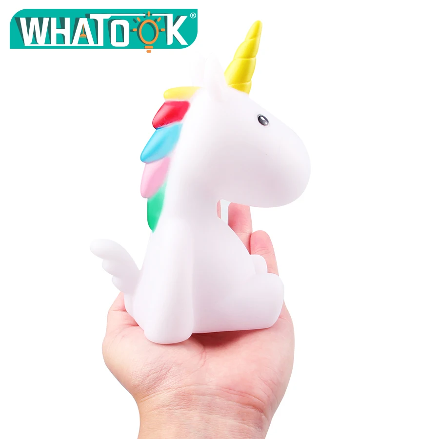  Baby Night Light LED Unicornion Lamp Rabbit Flamingo Marquee Sign 3D Mood Lights Children Kids Gift - 32911842981