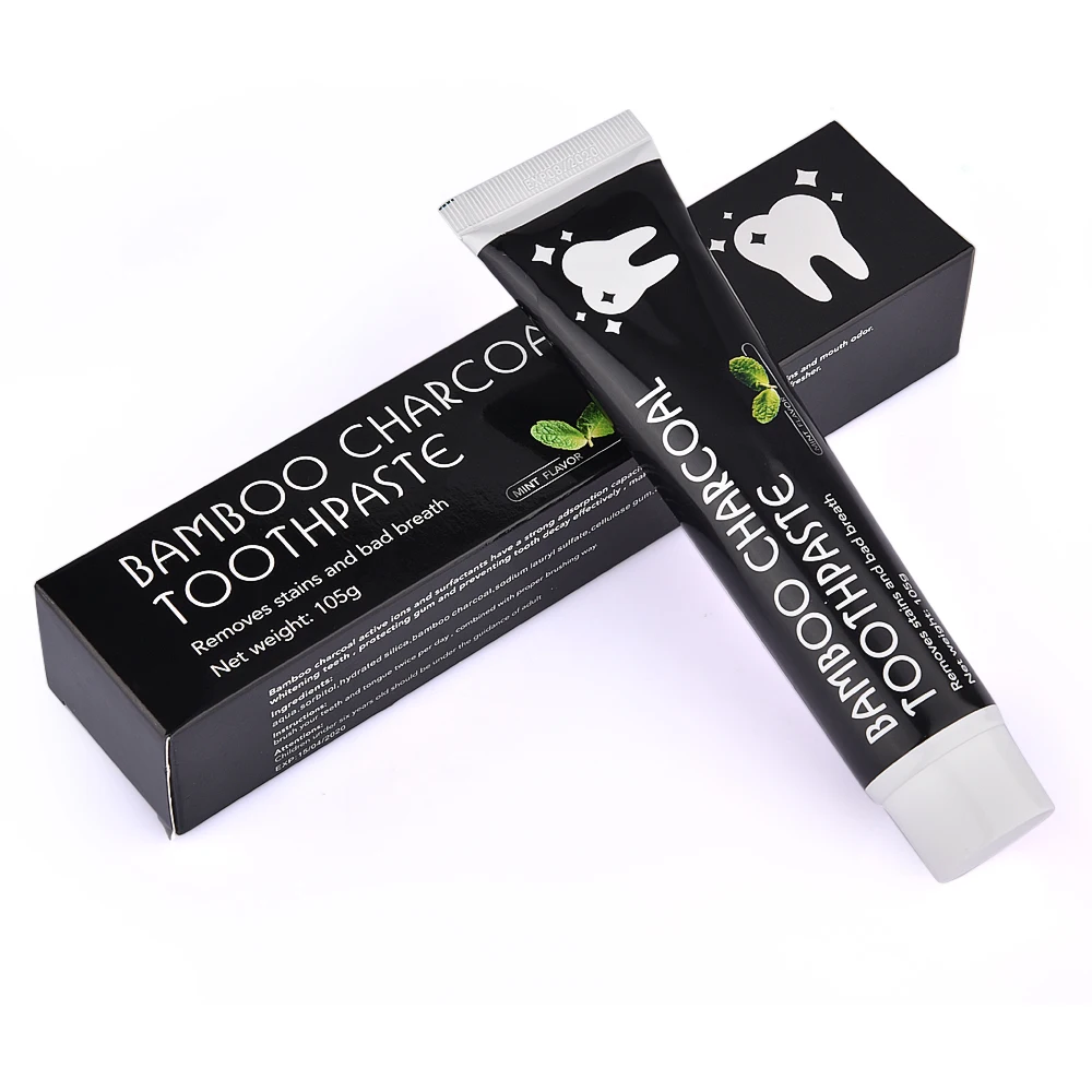 Teeth Whitening Toothpaste Natural Activated Charcoal Pasta Dental Tooth Paste Black Bamboo Toothpaste Oral Hygiene Care (10)