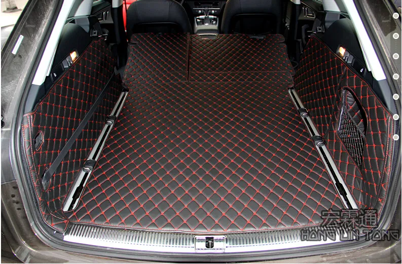 Высоко Качественные маты полный комплект автомобильных ковриков для Audi A6 Allroad-2012 водонепроницаемые ботинки ковры Каро лайнер для A6 для укладки волос