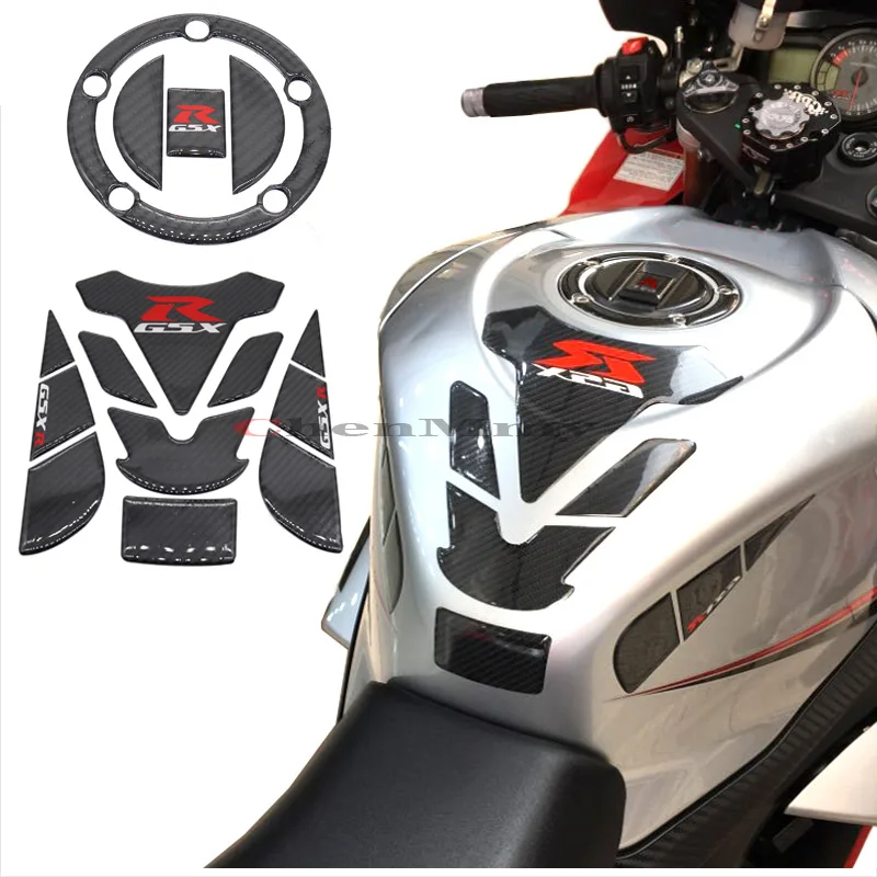 3D Gas Fuel Tank Pad Protector Sticker For Suzuki GSXR 600 750 1000