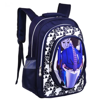 

High-capacity Children's Backpack Captain nylon Cartoon School Bags For Boys Girls Children Primary Students car kids Backpacks