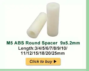 4 m5 spacer od9