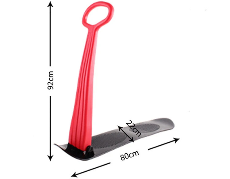 Adult kids snow tube vison scooter Ski outdoor children's veneer folding skiing skating (2)