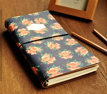 

Retro wheat and PDA features of this creative original Office personal travel diary bandage Notepad notebook notebook stationery