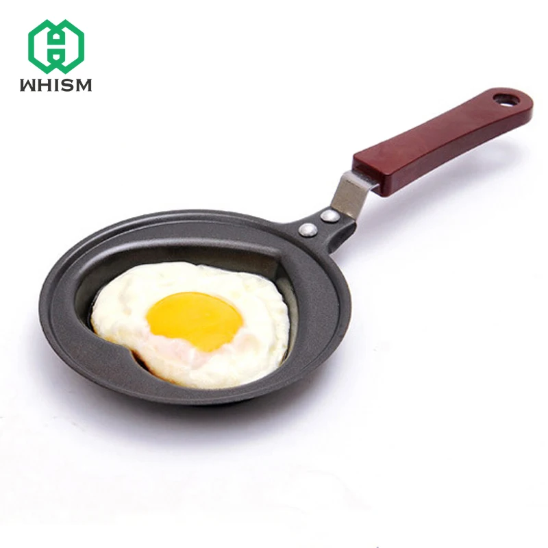WHISM Breakfast Mini Non stick Frying Pan Omelette Egg Fryer Skillet Coating Fry Pans Cooking
