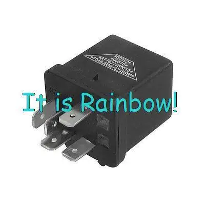 

Free Shipping 15mm Mounting Rail Auto Vehicle Car Relay 5 Terminal NO NC 24VDC 30A