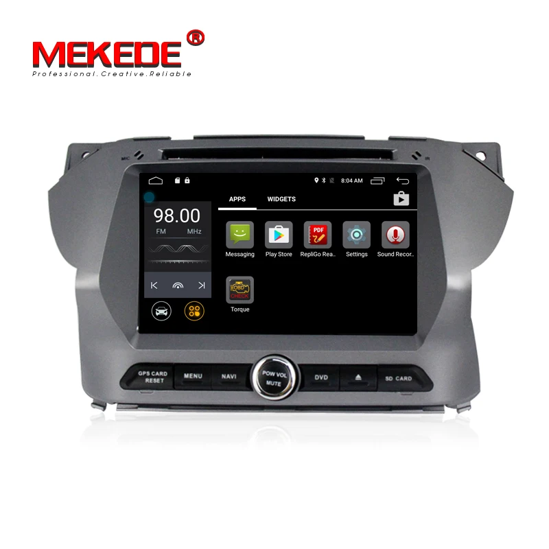 Best MEKEDE Andorid7.1 CAR Radio cassette gps navigator for Suzuki Alto support gps mirror link Multi-language menu free shipping 2