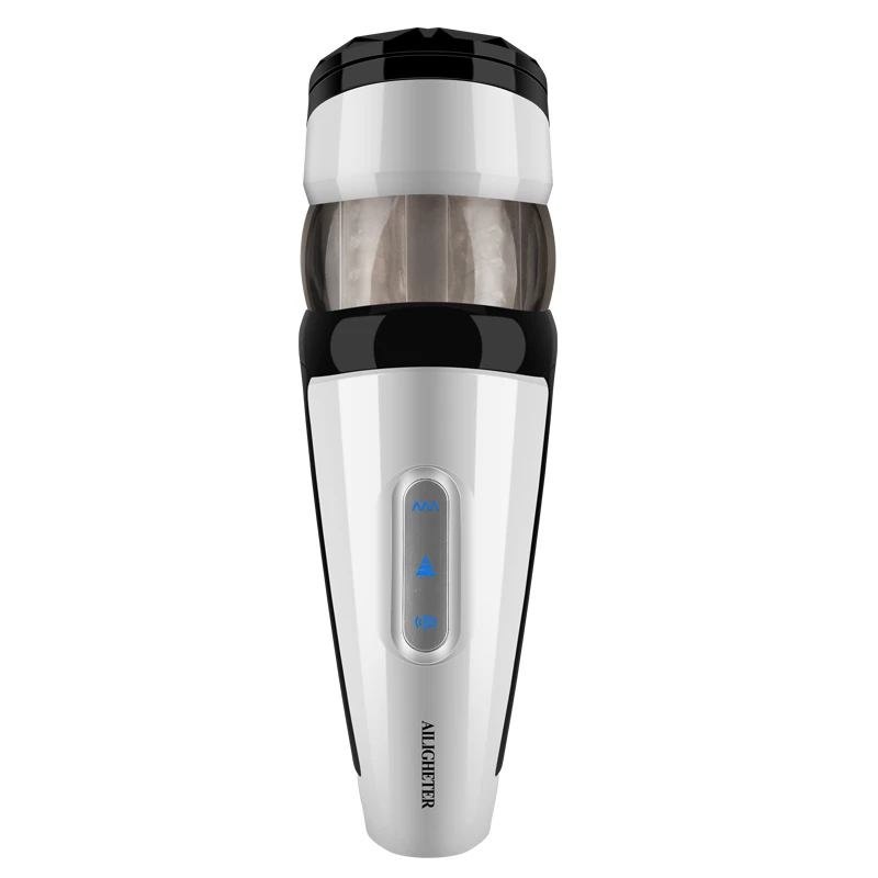 Electric Voice Interactive Rotation Telescopic Male Masturbator Induction vibration Handsfree Sex Machine Vagina Sex Toy for Men