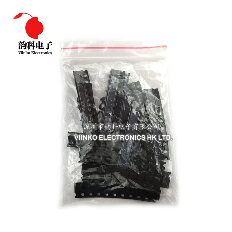 

Free shipping 150PCS/Lot SMD Triode Kit Assorted Set S9012-S9014 BAV90 BAV70 MMBT5551 15parts X 10pcs=150pcs
