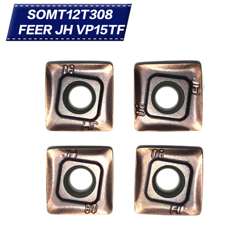 20 шт. фрезерные инструменты SOMT12T308 FEER JH VP15TF карбидные вставки режущий инструмент с