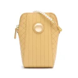 2019 модная женская сумка через плечо из натуральной кожи с жемчугом
