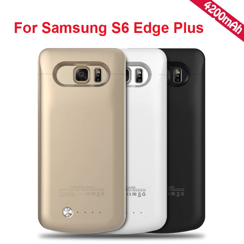 Чехол для аккумулятора samsung Galaxy S6, 4200 мА/ч, чехол для зарядного устройства, внешний аккумулятор для samsung S6 Edge, чехол для аккумулятора для S6 Edge Plus