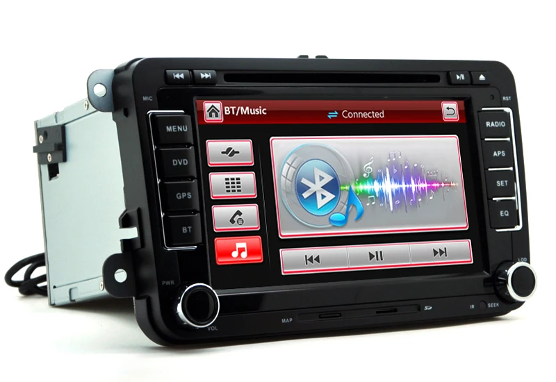 Автомобильный DVD плеер ForPassat/POLO/GOLF/Skoda/Seat с 3G USB GPS BT IPOD FM RDS бесплатной картой