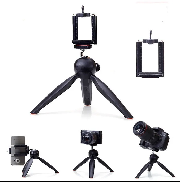 2015-New-Original-YUNTENG-228-Mini-Tripod-Phone-Holder-Clip-Desktop-For-SLR-Digital-Camera-for samsung iphone lg sony htc huawei smartphones