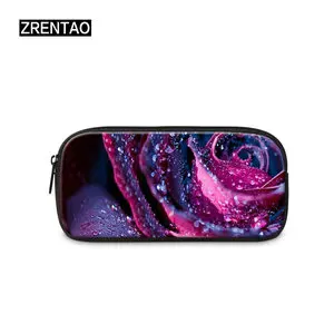 floral women makeup pouch