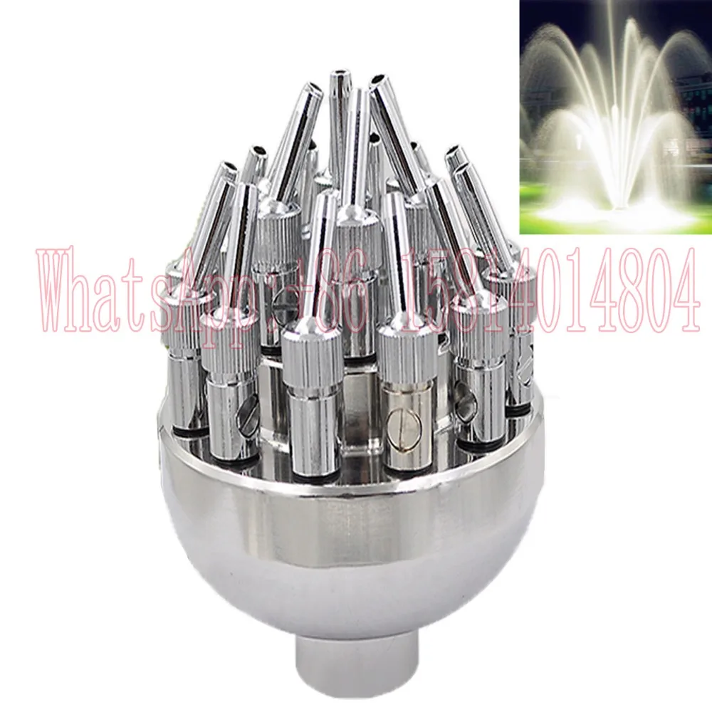 

stainless steel Fountain nozzle,Fountain Sprayers,Pond Pump Nozzle,Garden landscape sprinkler,sprayer nozzle