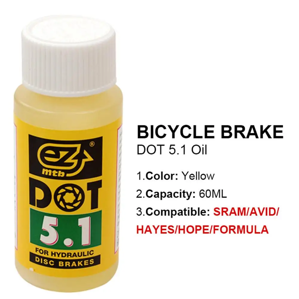 Carretera de montaña de freno de bicicleta de líquido de aceite Mineral punto General de aceite para todos los sistemas de freno de bicicleta herramientas bicicleta de freno aceite de