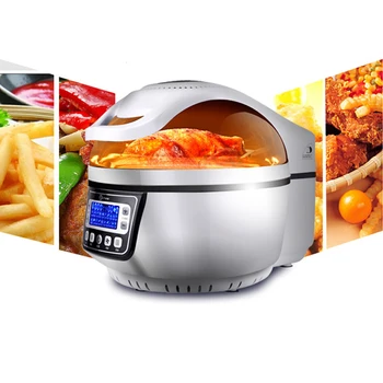 

10L Air Fryer Oil-free Frying Machine Multi-functional Home Oven Large Capacity Intelligent Electric Smokless Frying Pan HA-05A