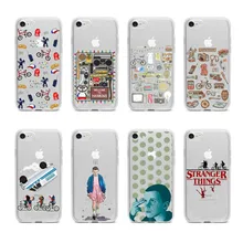 Необычные вещи Рождественские огни матовый прозрачный чехол TPU Мягкий силиконовый чехол для телефона s для iphone 11 11Pro 11ProMax X XR XS Max 8 7 6s Plus 5S SE