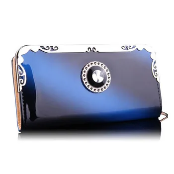 

2018 Women Fashion PU Leather Clutch Wallet Card Holder Bag Ladies Long Purse Handbag