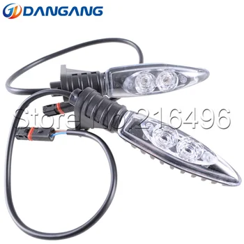 

Motorcycle Front LED Turn Signal Indicator Light Blinker For BMW S1000R S1000RR S1000XR R1200GS R1200R R1200RS