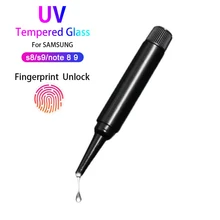 УФ-клей из закаленного стекла для samsung Galaxy Note 9 8 S8 S9 Plus S7 Edge полное покрытие клеевое стекло для Oneplus 7 Pro huawei P20 P30