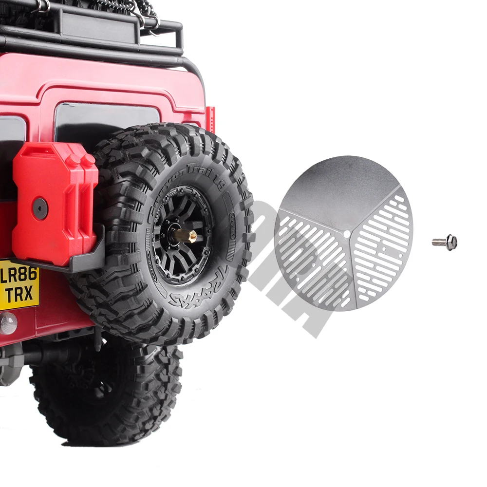 INJORA Запчасти для шин из нержавеющей стали 1/10 RC Crawler Traxxas 90046 осевой SCX10
