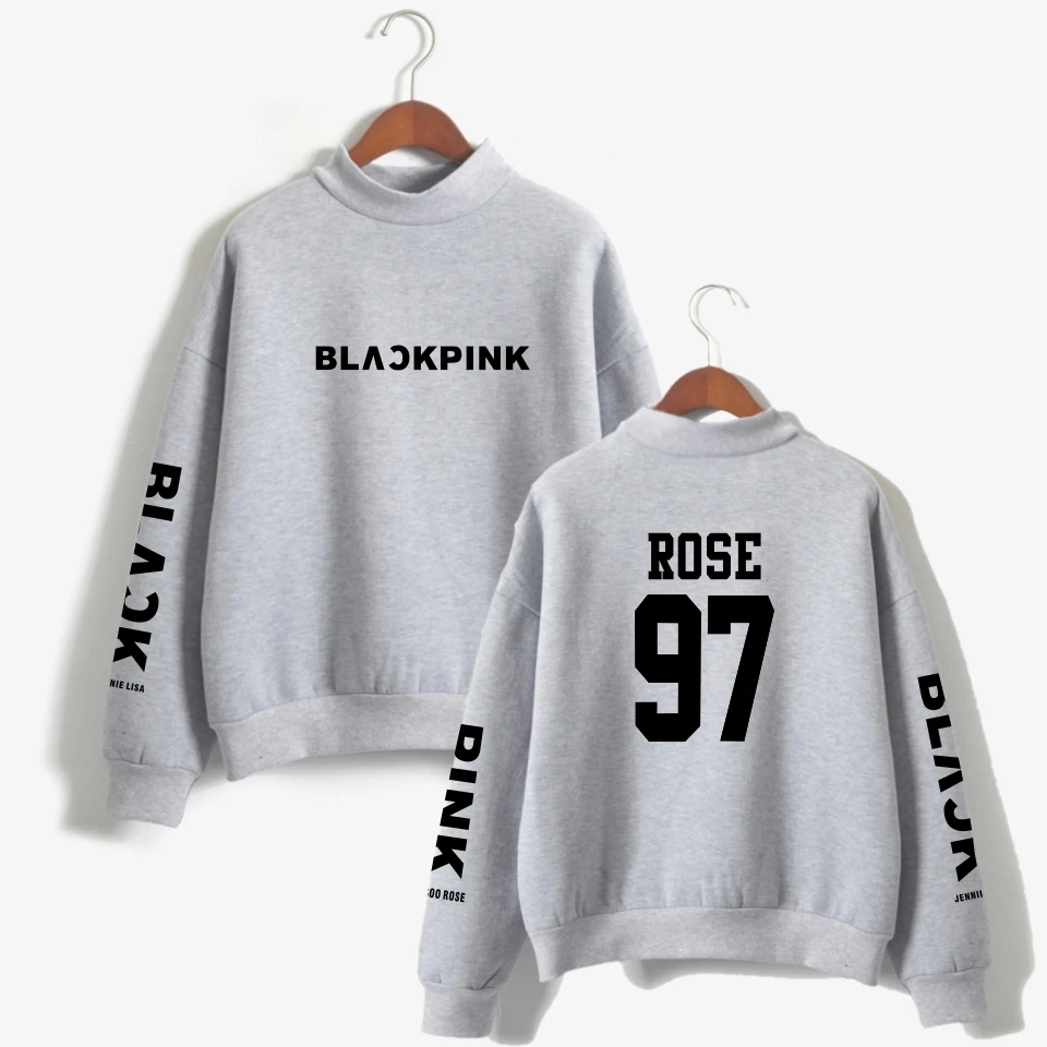  LUCKYFRIDAYF Kpop Blackpink K Pop Women Hoodies Sweatshirts Outwear Hip-Hop Blackpink Print Mens Ho