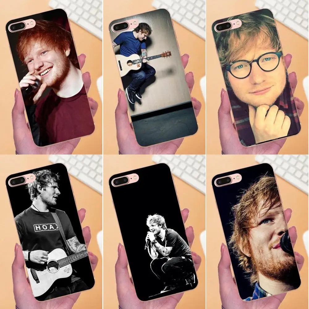 Горячая Мода Дизайн чехол для сотового телефона Ed Sheeran изысканный Apple iPhone X XS Max XR 4