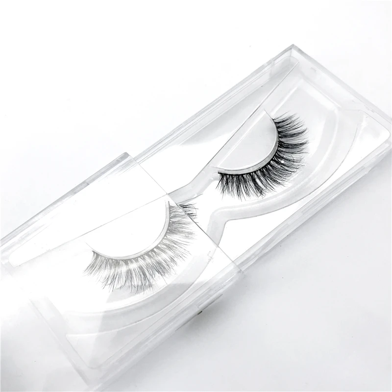 

1 Pair 3D Mink Eyelashes Tools Charming Natural Long Curling Soft Fake Eyelashes Hand Made Full Strip Eye Lashes