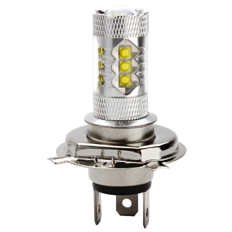 

2 Pcs LED H4 Car Headlight DRL Daytime Running Light DC 12V Automobile Head Lamps Car-styling Light Source Super Bright