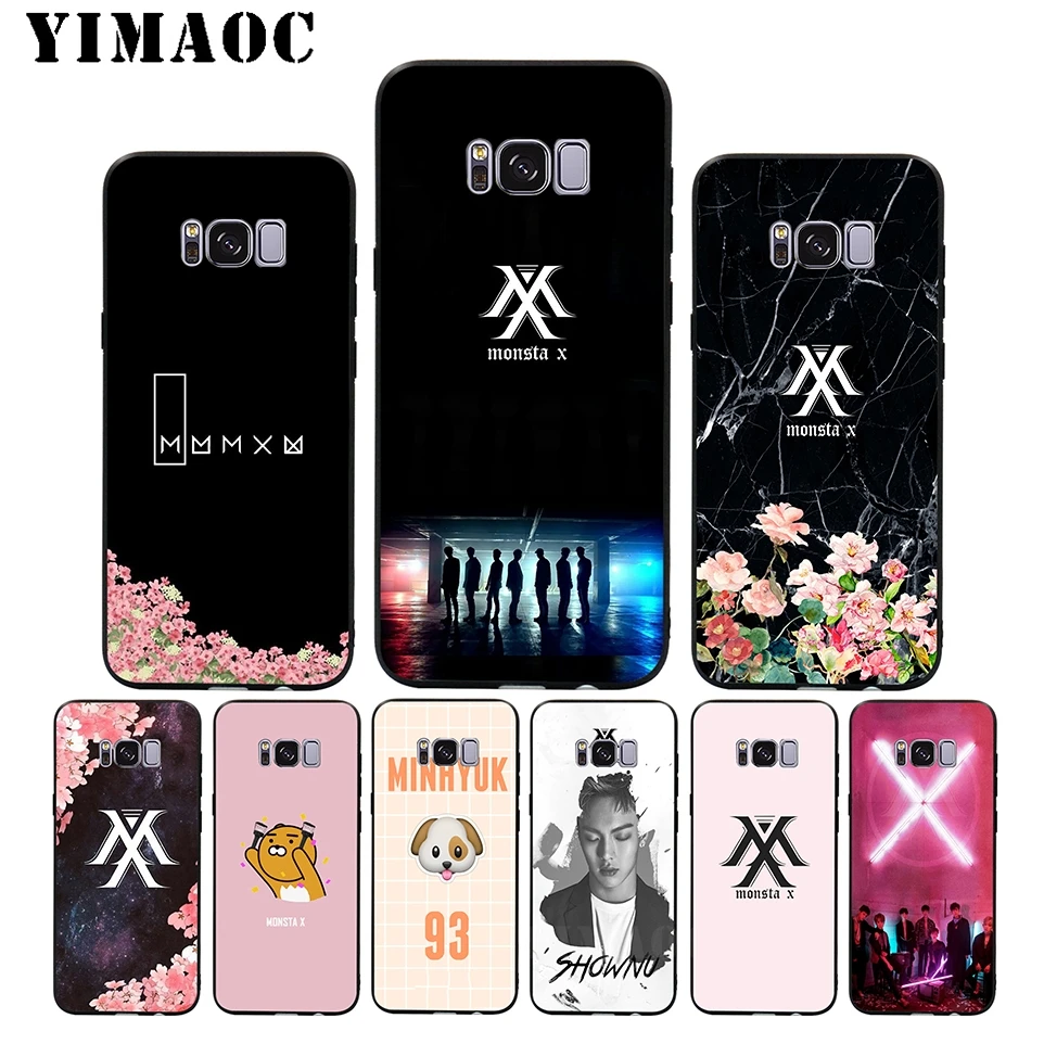 YIMAOC A41 Monsta X Soft Silicone Case for Samsung Galaxy S9 S8 A6 Plus 2018 S7 S6 Edge A5 A3 2017 2016 Note 8 9 |