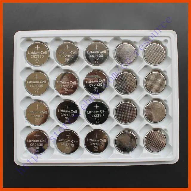 20x CR2330 BR2330 ECR2330 KCR2330 LM2330 LITHIUM BATTERIES tray|cr2330 ...