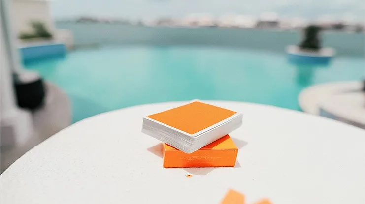Limited Edition Summer NOC (Orange) Playing Cards 3
