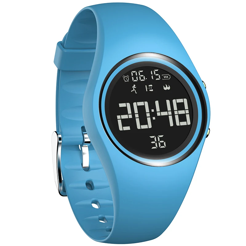 

NEW Colorful Smart Watch Motion Detection Digital Smart Sports Fitness Women Fashion Waterproof Pedometer Creative Watches 2018