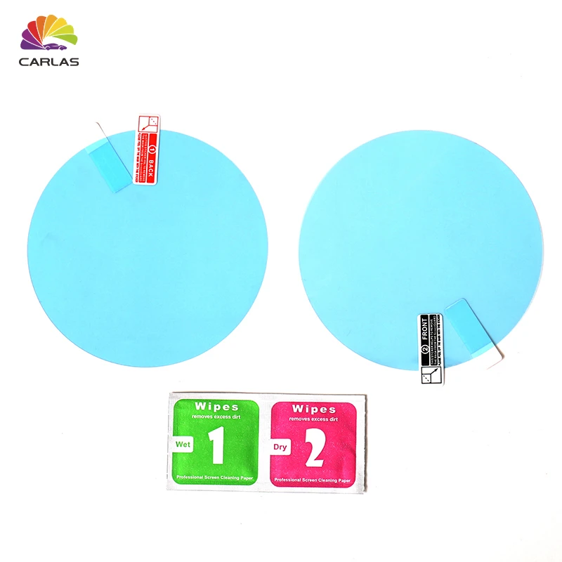

2PCS Rearview Mirror Anti-fog Protective Film Motorcycle General Waterproof and Rainproof Free Shipping
