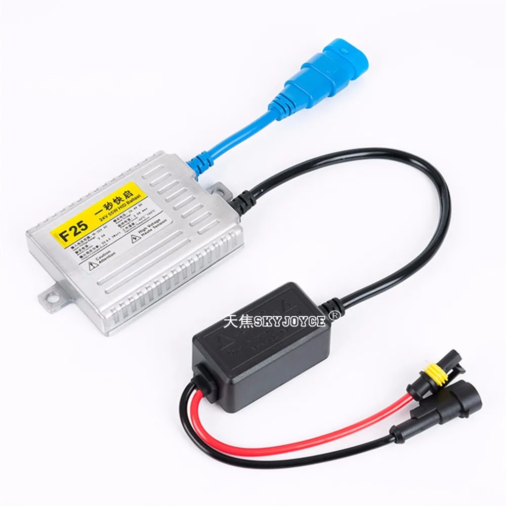 Truck Boat 24V hid kit H4 bixenon H11 hid kit H7 8000K hid H3 6000K 4300K hid xenon driving light van trailer 24V xenon hid 55W (1)