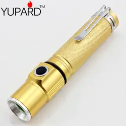 Yupard Q5 светодиодный фонарик свет лампы 3 режима 18650 аккумуляторная батарея Портативный Кемпинг Рыбалка Открытый фонарик