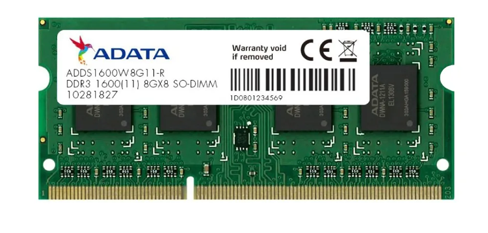 AData Premier Pro microSDHC 16 Гб 2 шт. X8GB 8G 1333 МГц PC3-10600U DDR3 Тетрадь Оперативная память SO-DIMM 1600 12800 8G 204 оперативной памяти ноутбука памяти