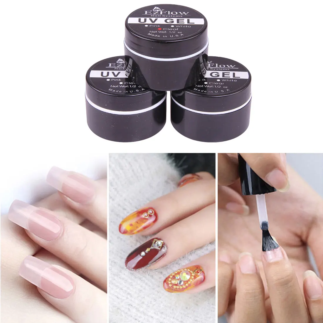Nail art UV gel paint 5ml soak nail gel UV color paint gel